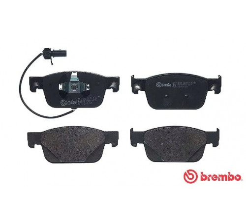 Комплект гальмівних накладок, дискове гальмо P 85 153 BREMBO