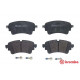 Комплект гальмівних накладок, дискове гальмо P 85 154 BREMBO