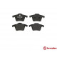 Комплект гальмівних накладок, дискове гальмо P 86 019 BREMBO