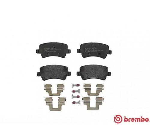 Комплект гальмівних накладок, дискове гальмо P 86 021 BREMBO