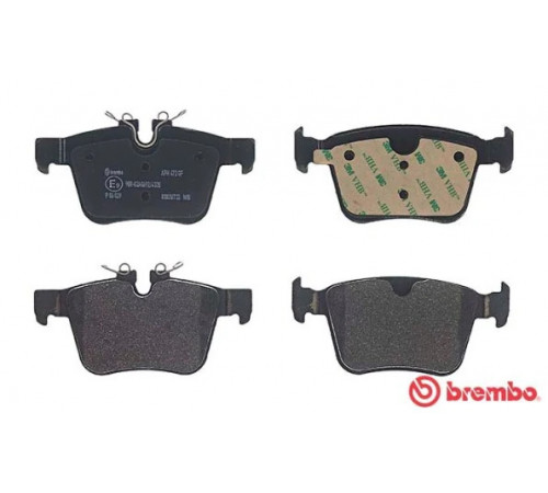 Комплект гальмівних накладок, дискове гальмо P 86 029 BREMBO