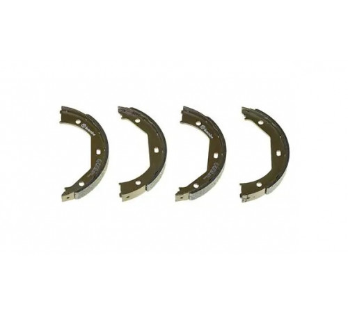 Комплект гальмівних колодок, стоянкове гальмо S 06 509 BREMBO