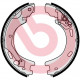Комплект гальмівних колодок, стоянкове гальмо S 44 509 BREMBO