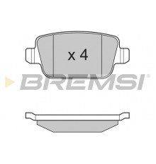Комплект гальмівних накладок, дискове гальмо