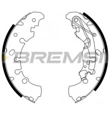 Комплект гальмівних колодок