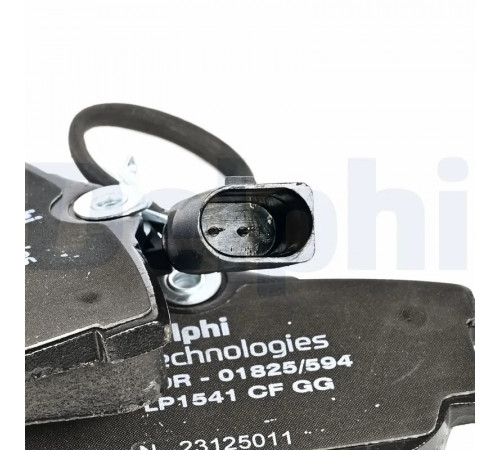Комплект гальмівних накладок, дискове гальмо LP1541 DELPHI