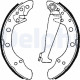 Комплект гальмівних колодок LS1625 DELPHI