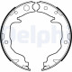 Комплект гальмівних колодок, стоянкове гальмо LS2026 DELPHI