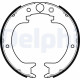 Комплект гальмівних колодок LS2082 DELPHI