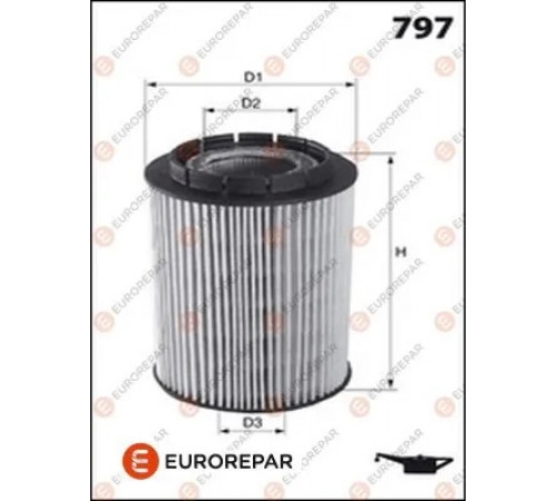 Оливний фільтр 1609563680 EUROREPAR