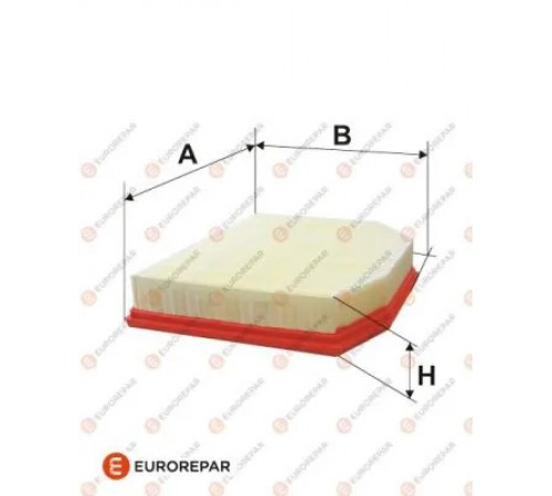 Повітряний фільтр 1612865780 EUROREPAR