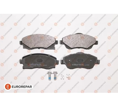 Комплект гальмівних накладок, дискове гальмо 1617258180 EUROREPAR