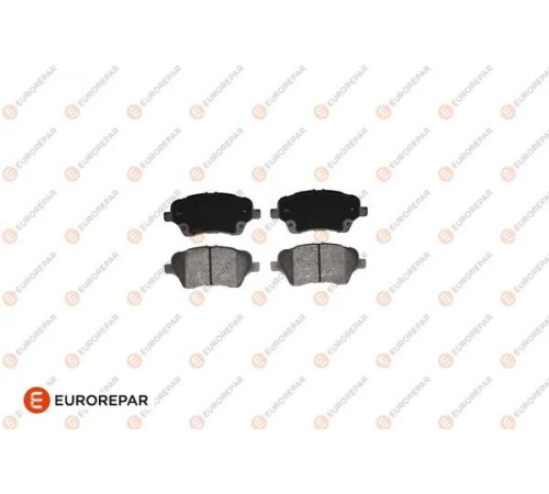 Комплект гальмівних накладок, дискове гальмо 1639372380 EUROREPAR
