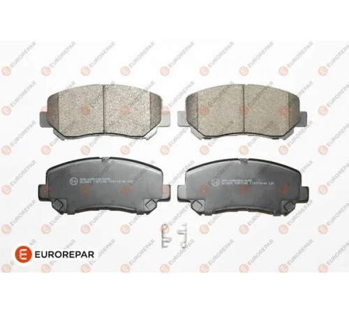 Комплект гальмівних накладок, дискове гальмо 1639380880 EUROREPAR