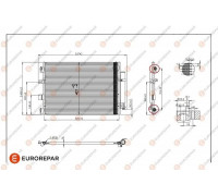 Конденсатор, система кондиціонування повітря