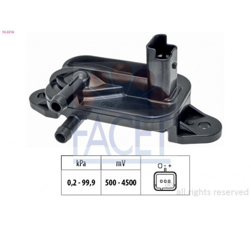 Датчик, тиск ВГ 10.3316 FACET