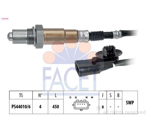 Кисневий датчик 10.8169 FACET