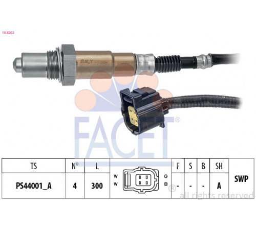 Кисневий датчик 10.8202 FACET
