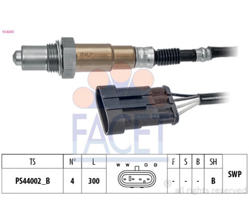 Кисневий датчик 10.8203 FACET