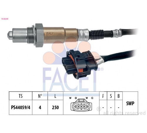 Кисневий датчик 10.8249 FACET