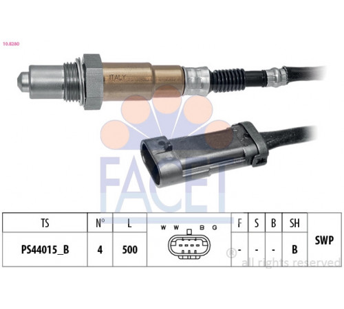 Кисневий датчик 10.8280 FACET