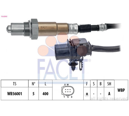 Кисневий датчик 10.8393 FACET