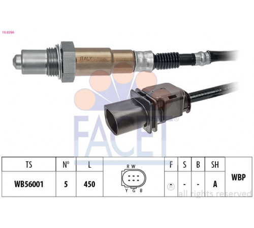 Кисневий датчик 10.8396 FACET