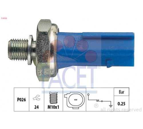 Гідравлічний вимикач 7.0133 FACET