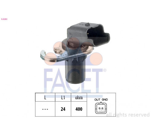 Імпульсний датчик, колінчатий вал 9.0293 FACET