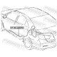 Комплект для ремонту кабелів, замок кришки багажника 01102-ASV50 FEBEST
