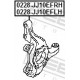 Шийка осі, підвіска коліс 0228-JJ10EFRH FEBEST