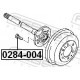 Колісний болт 0284-004 FEBEST