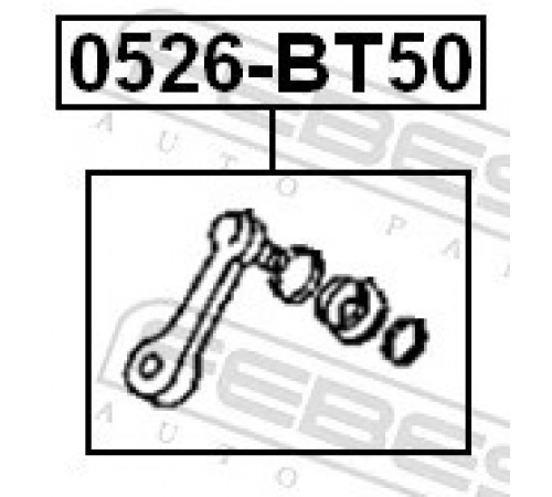 Сошка рульового керування 0526-BT50 FEBEST