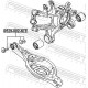 Комплект гвинтів для коригування розвалу 0529-002-KIT FEBEST