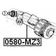 Виконавчий циліндр приводу, зчеплення 0580-MZ3 FEBEST