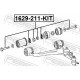 Гвинт для коригування розвалу 1629-211-KIT FEBEST
