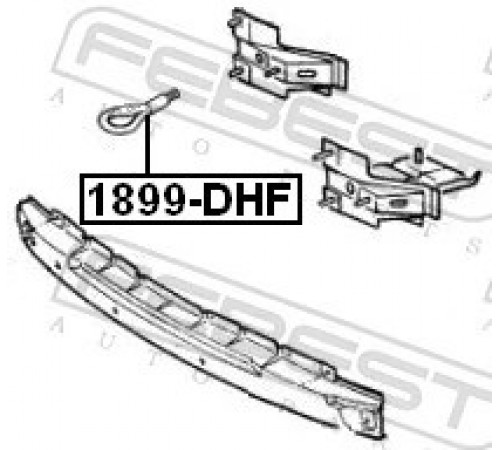 Буксирувальний гак 1899-DHF FEBEST