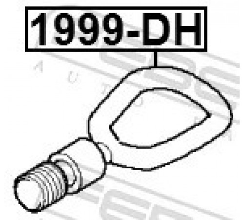 Буксирувальний гак 1999-DH FEBEST