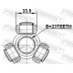 Муфта з шипами, приводний вал 2116-FOC20 FEBEST