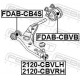 Нижній/верхній кульовий шарнір 2120-CBVRH FEBEST