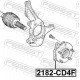 Маточина колеса 2182-CD4F FEBEST
