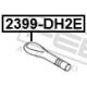 Буксирувальний гак 2399-DH2E FEBEST