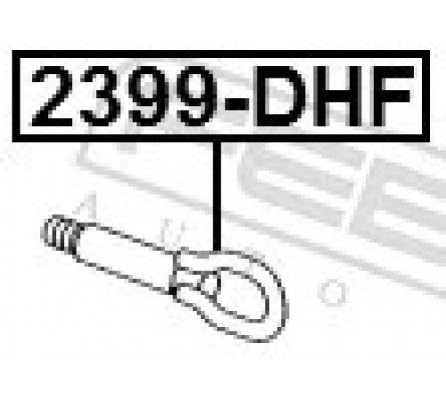 Буксирувальний гак 2399-DHF FEBEST