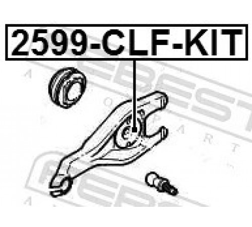 Ремонтний комплект, виконавчий циліндр зчеплення 2599-CLF-KIT FEBEST