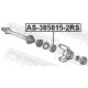 Підшипник, приводний вал AS-385815-2RS FEBEST