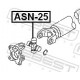 Шарнір, карданний вал ASN-25 FEBEST