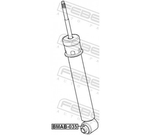 Втулка, амортизатор BMAB-035 FEBEST