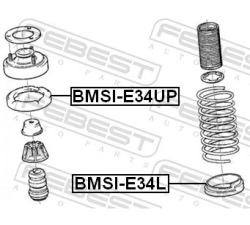 Тарілка пружини BMSI-E34UP FEBEST