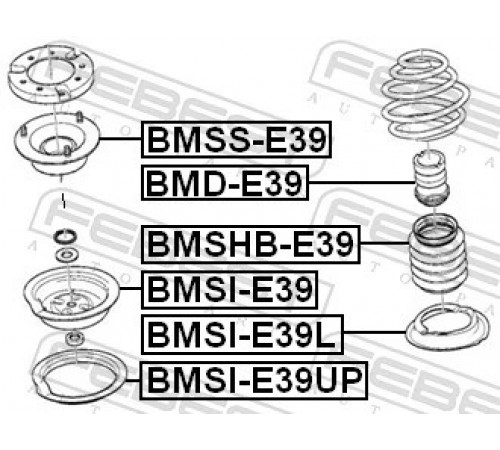 Тарілка пружини BMSI-E39L FEBEST