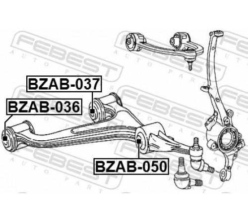 Опора, важіль підвіски BZAB-050 FEBEST